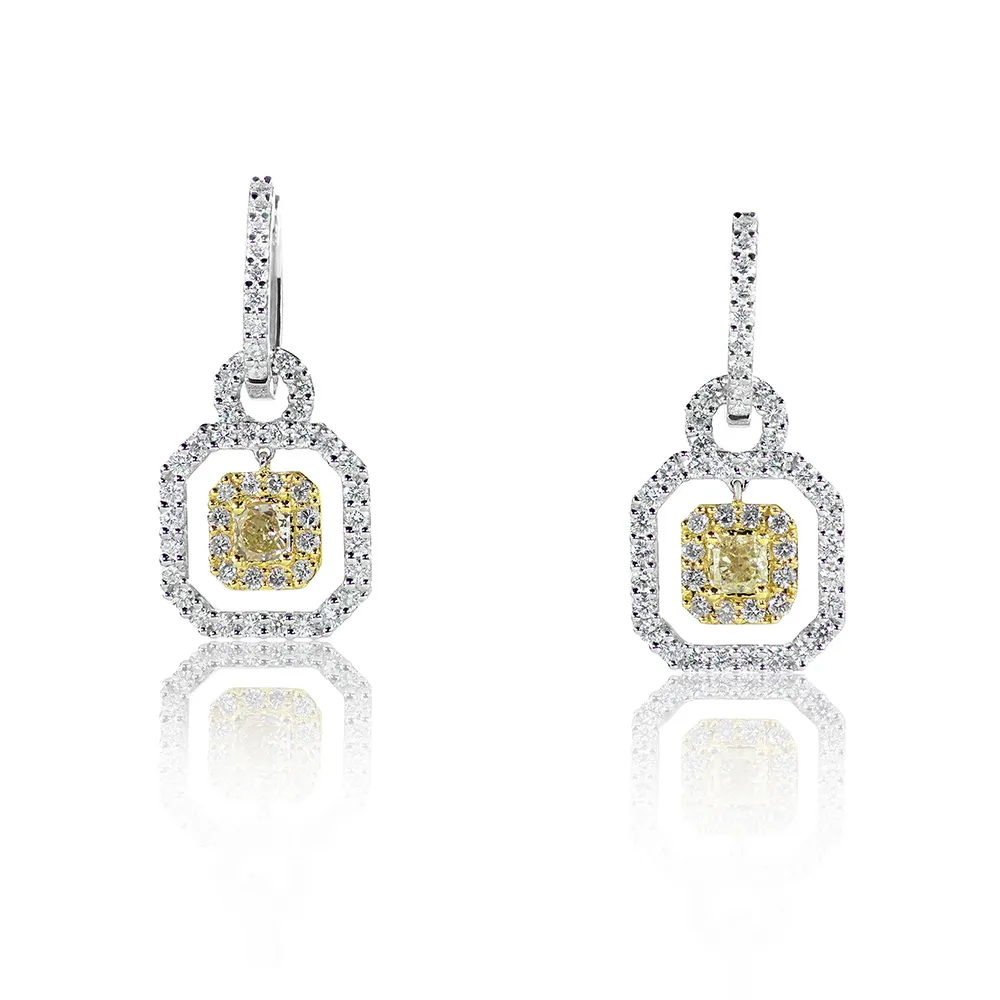 product128 47 silver lining earrings - Image 1