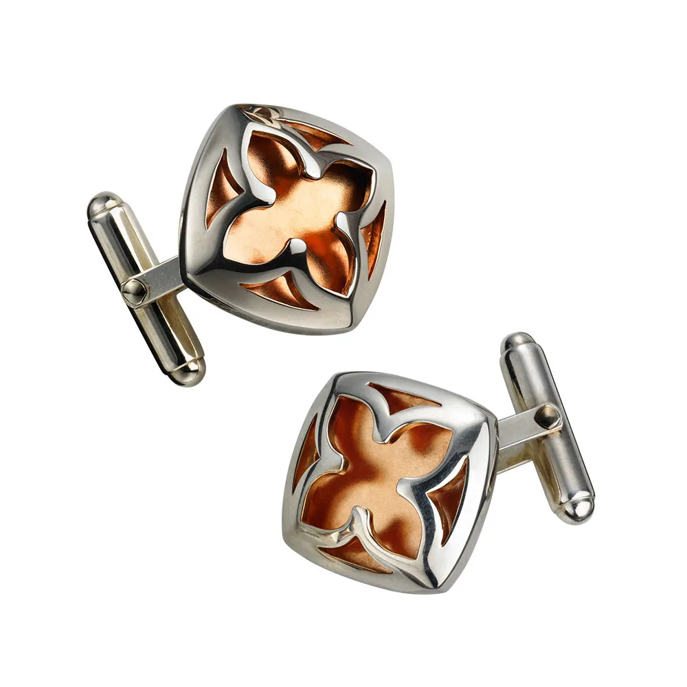 product145 Cable knot cufflinks - Image 1